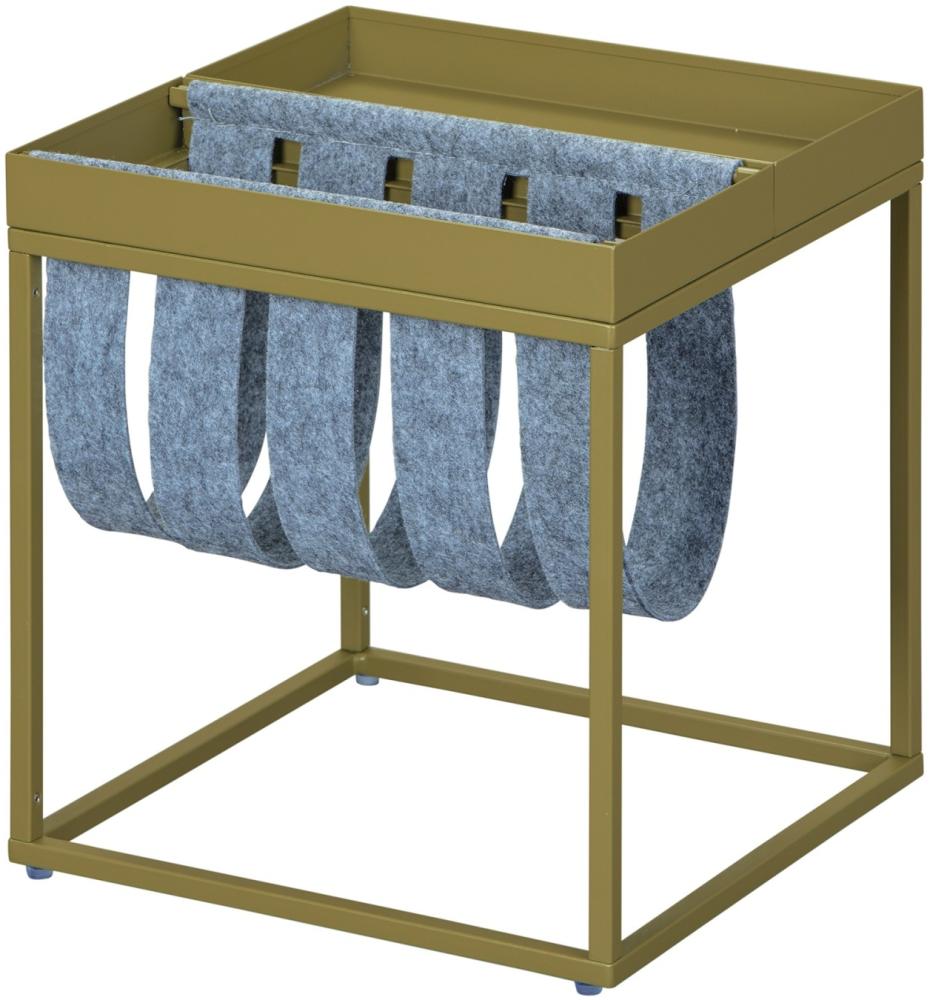 Cute Couchtisch grau oliv Wohnzimmer Beistelltisch Sofa Tisch Wohnzimmertisch Bild 1