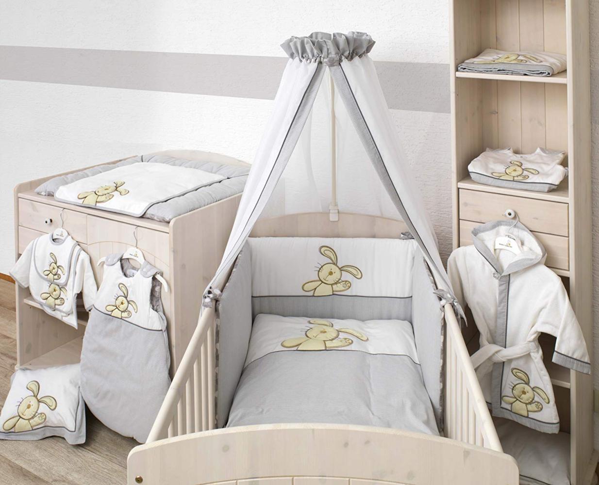 Be Be's Collection 'Hasi' Bett-Set 3-tlg. grau Bild 1