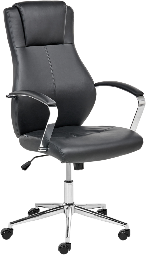 Chefsessel ADEPT Kunstleder Schwarz Bild 1