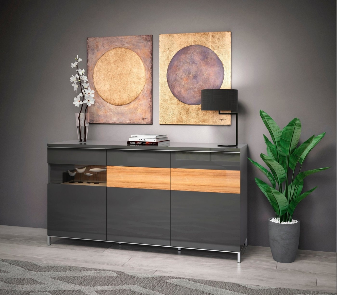 Places of Style Sideboard Onyx, Kommode mit Soft-Close-Funktion Bild 1