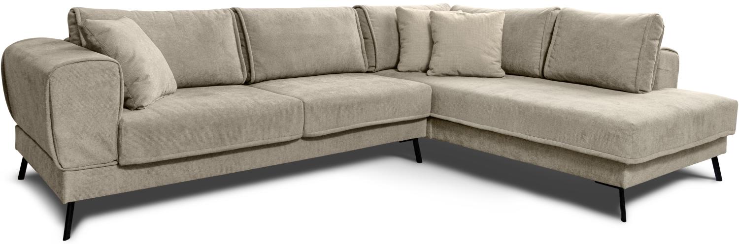 Pacifico Ecksofa Rechts, Orinoco - Tan Bild 1