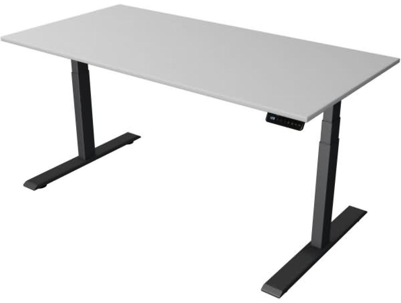 Kerkmann Steh-/Sitztisch Move 2 elektrisch Fuß anthrazit 160x80x63-127 Bild 1