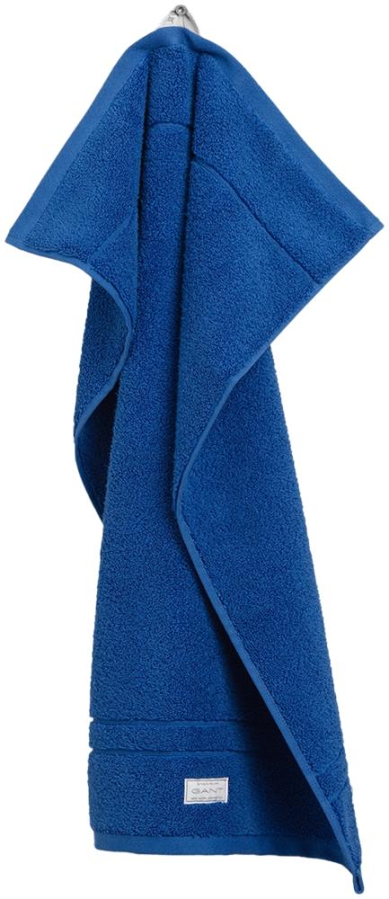 GANT Gästetuch, Organic Premium Towel - Frottee Blau 30x50cm Bild 1