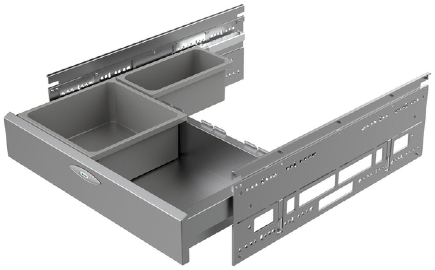 NABER 8012360 Organisationsschublade COX BASE-BOARD® 500 silber Bild 1