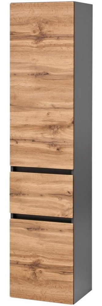 welltime Seitenschrank Kaunas 40 cm breit, mit Schubkasten, Soft-Close-Funktion Bild 1