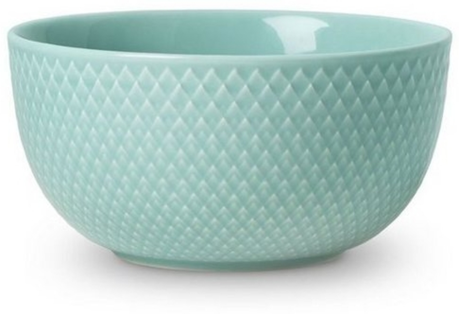 Lyngby Porcelæn Schale Rhombe Bild 1