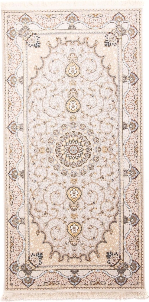 Morgenland Orientteppich - Mayar - läufer - 250 x 80 - Silber Bild 1
