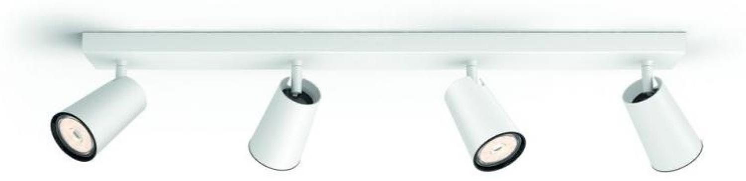 Philips Treppen Deckenleuchten Paisley Länge 62, Weiß, Metall, 5057431PN Bild 1