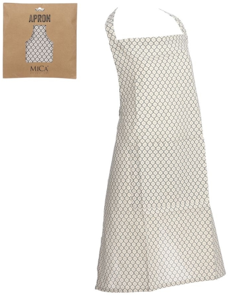 Mica 'Badhi' Schürze, Baumwolle taupe, 80x70 cm Bild 1