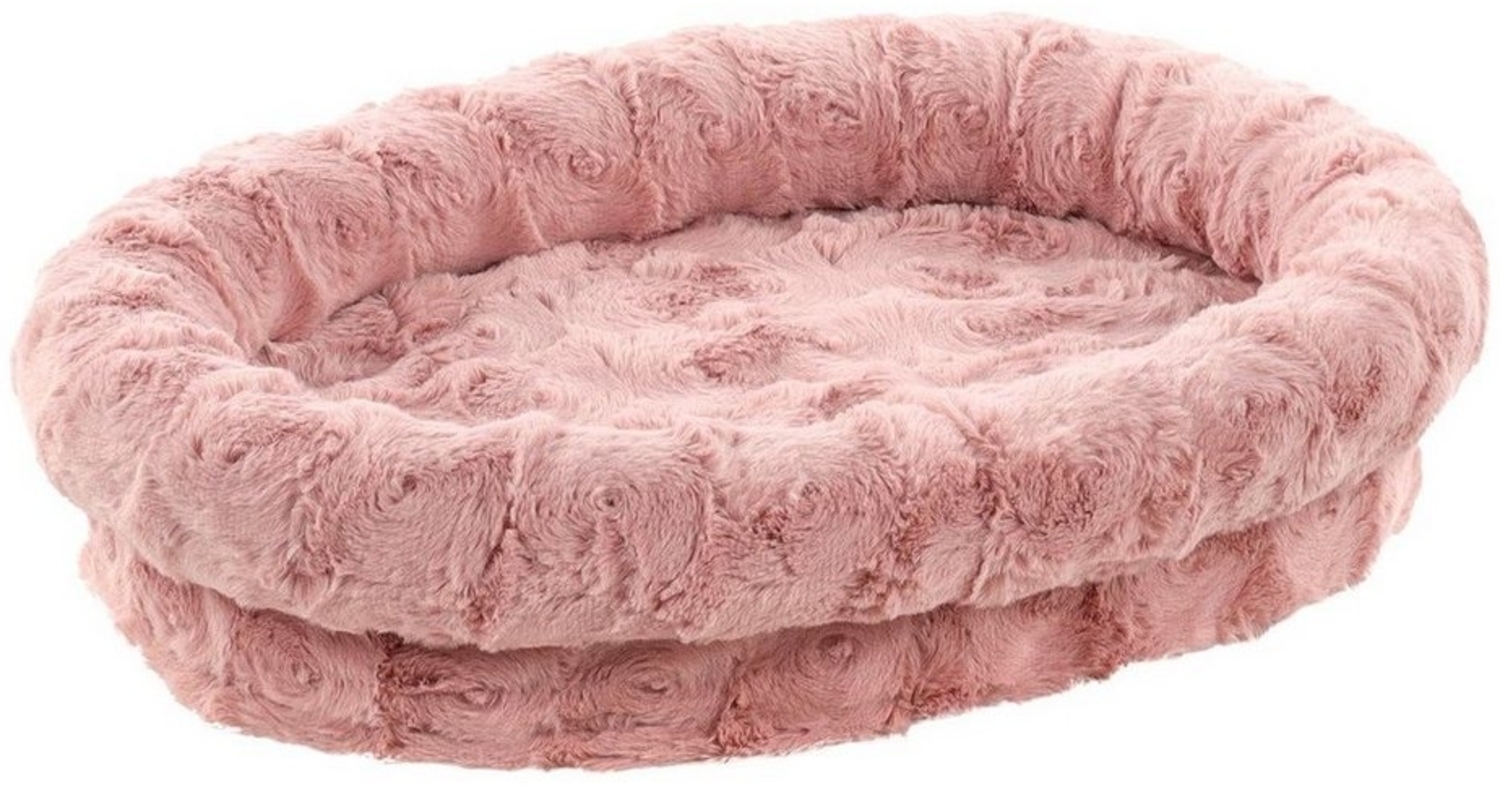 Flamingo Tierbett Hundebett Dorian oval rosa Bild 1