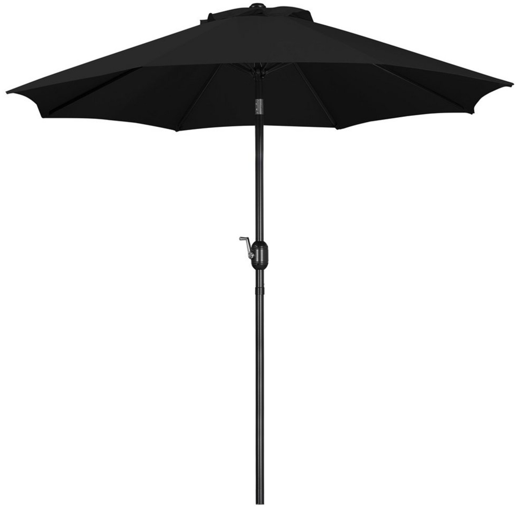 Yaheetech Sonnenschirm ∅ 223/270/294/327 cm, Gartenschirm mit Kurbel, Neigbar, UV Schutz 50+ Bild 1