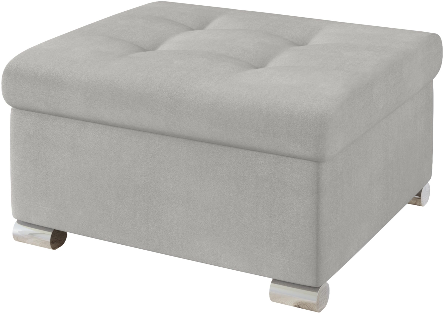 Polsterhocker Niko Klein, Farbe: Venus Velvet 2921 Bild 1