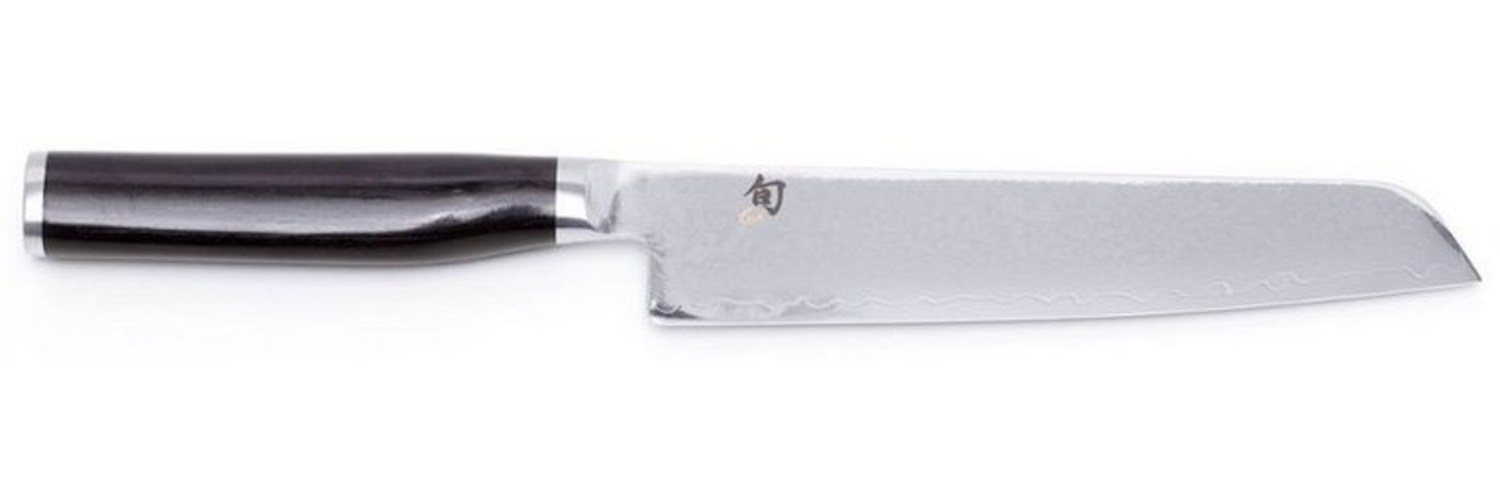 Kai Messer Shun Premier Tim Mälzer Minamo Santoku, Küchenmesser, Santokumesser, Messer, 18 cm, Damaszener Stahl, TMM-0702 Bild 1