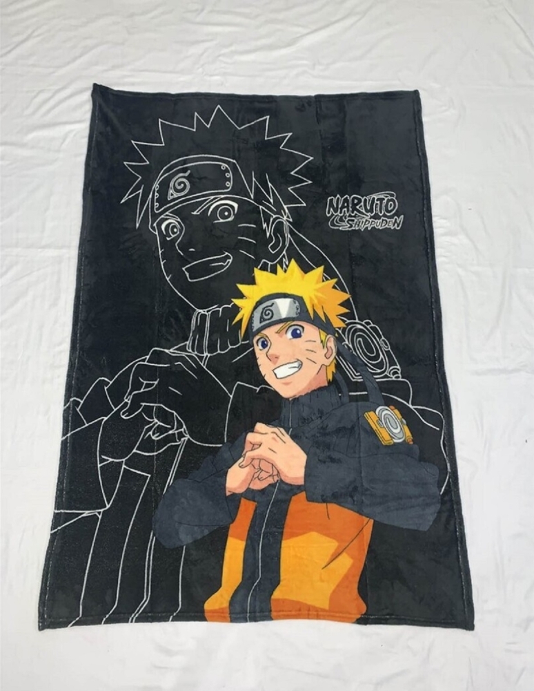 Naruto Wohndecke – Weiches & leichtes Decke für Bett & Sofa (110x150 cm) Bild 1