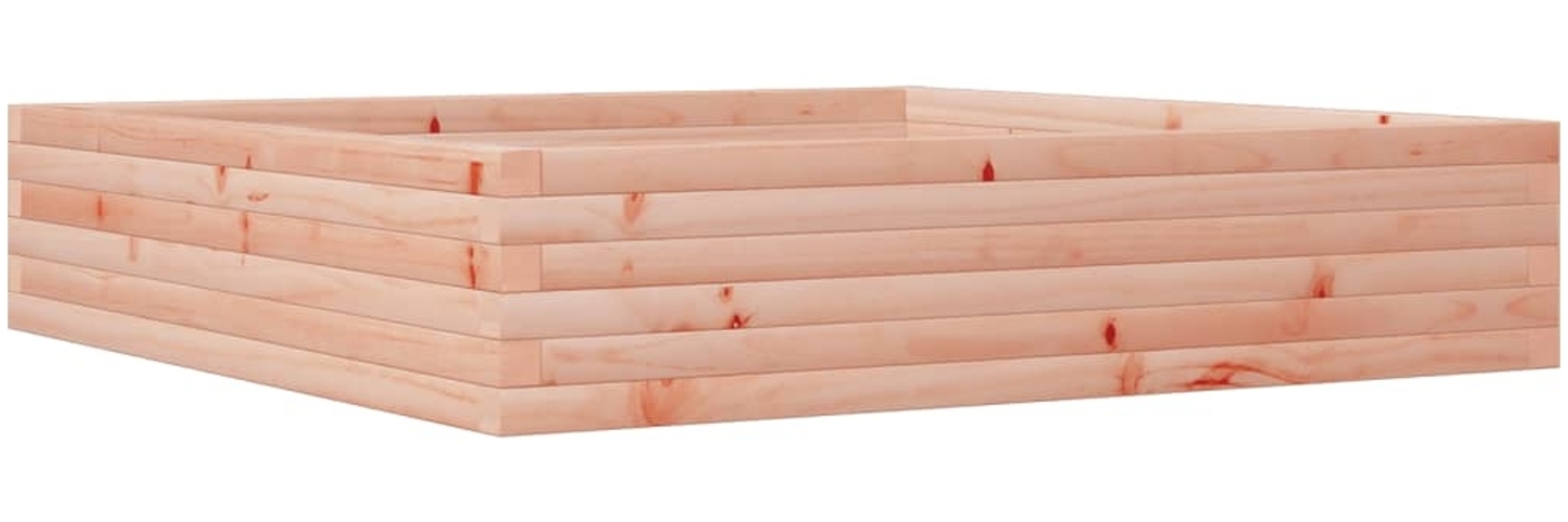 vidaXL Pflanzkübel 110x110x23 cm Massivholz Douglasie 847216 Bild 1
