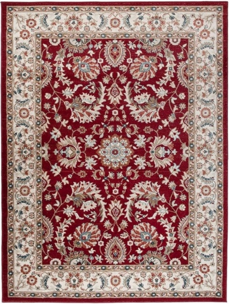 Mazovia Orientteppich Oriente Teppich - Traditioneller Teppich Orient Rot, 60 x 100 cm, Geeignet für Fußbodenheizung, Pflegeleicht, Wohnzimmerteppich Bild 1