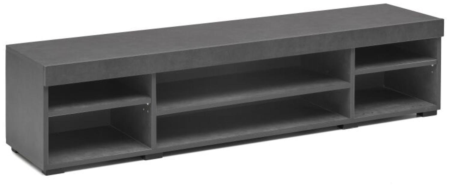Wilmes Lowboard 140 cm breit mit 6 Fächern, 140 x 34 x 34,5 cm Bild 1
