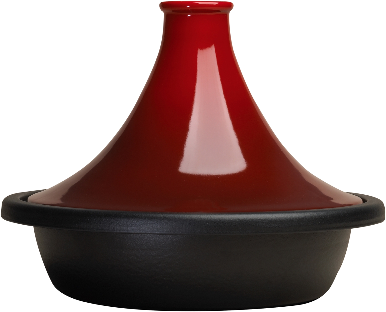 Le Creuset Tagine 27 cm Kirschrot - 25 bis 28 cm - Rot Bild 1