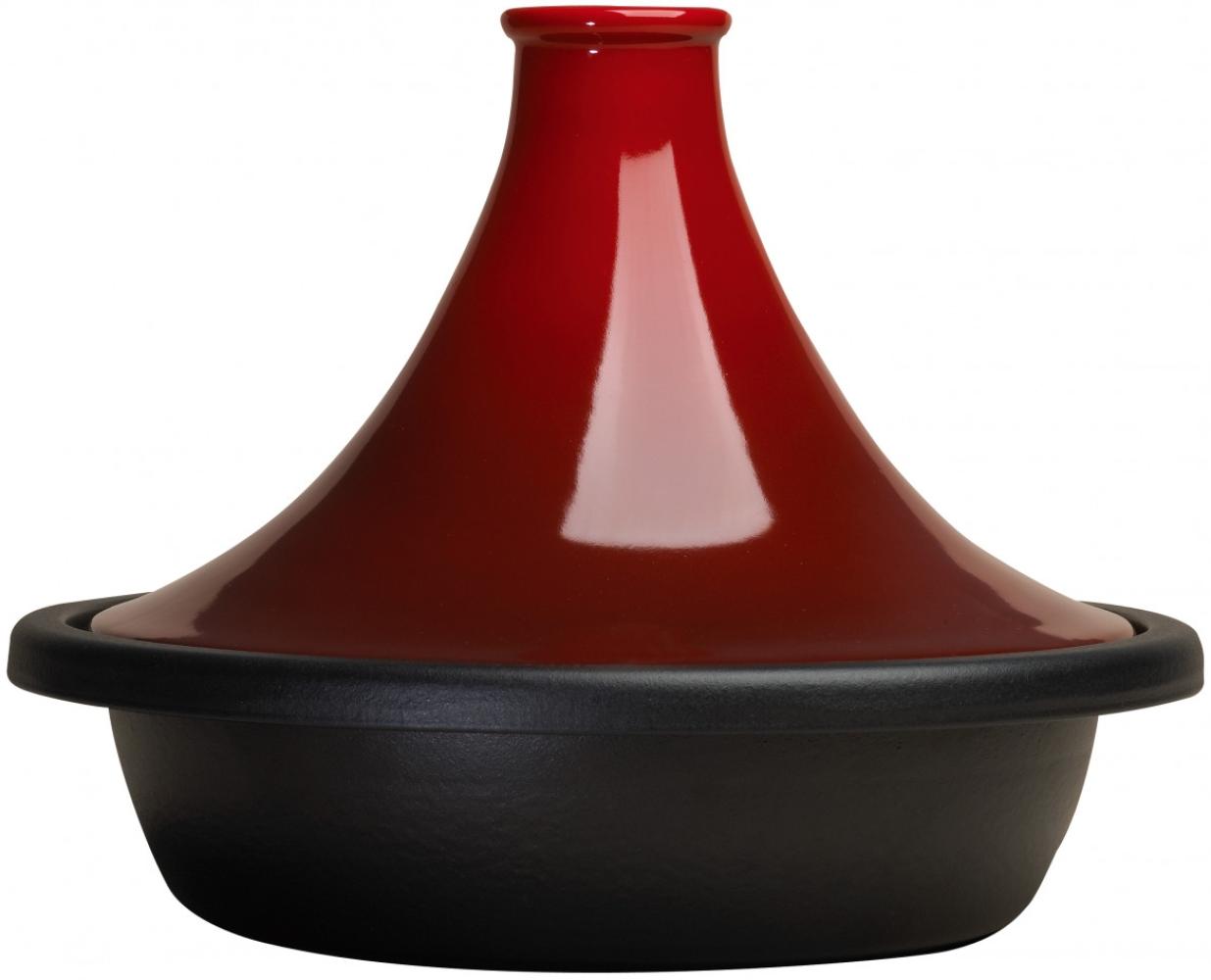 Le Creuset Tagine 27 cm Kirschrot - Rot - 25 bis 28 cm Bild 1