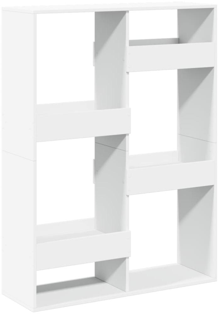 vidaXL Raumteiler Weiß 100x33x135 cm Holzwerkstoff 3309555 Bild 1