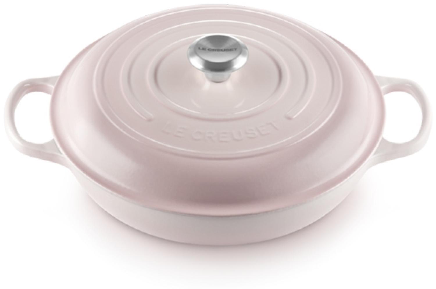 Le Creuset Signature Gourmet-Profitopf 30 cm, Rosa Bild 1