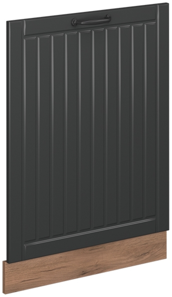 Geschirrspülblende Fame-Line Dunkelgrau 60 cm ohne Arbeitsplatte Vicco Bild 1