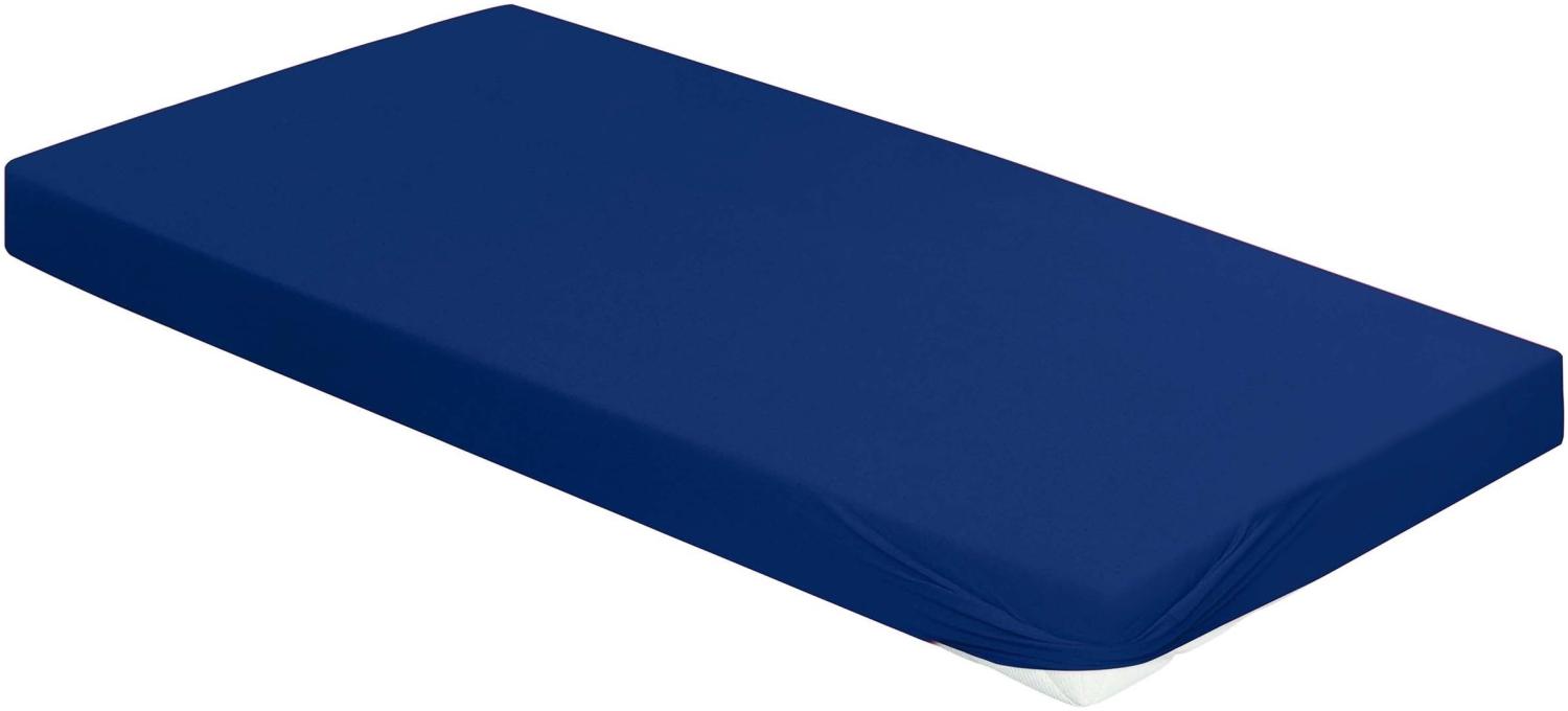 Irisette Premium Stretch Betttuch Royal 0003 navy 190 x 200 cm 3-22 navy Bild 1