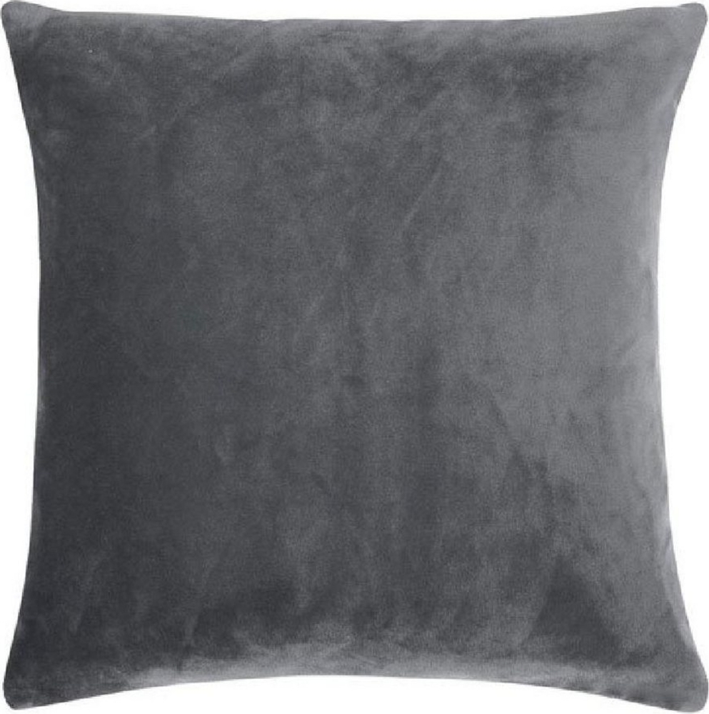 Pad Kissenhülle Samt Smooth Stone Grau (40x40 cm) 10424-C60-4040 Bild 1