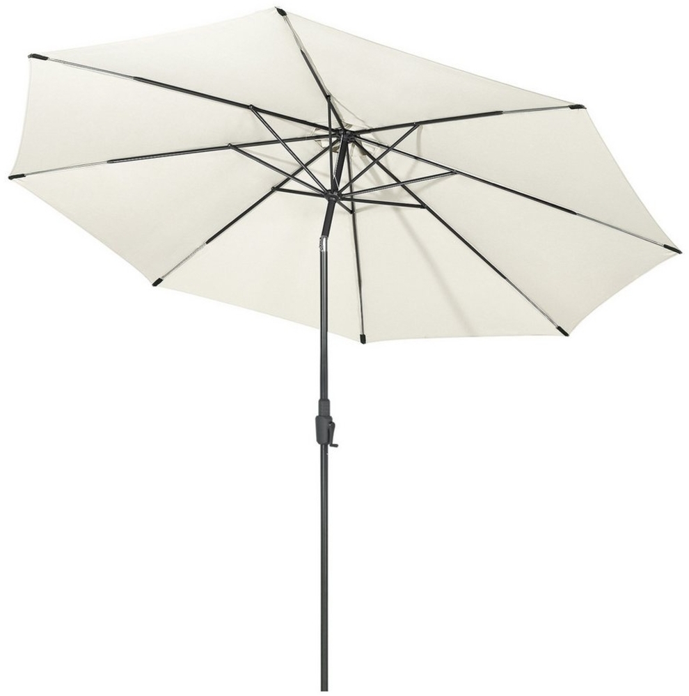 Sekey Sonnenschirm Gartenschirm mit Kurbel ∅ 220/270/350 cm, LxB: 347,00x271,00 cm, Geeignet für 6-8 Personen, Kippbar, Abknickbar, Wasserabweisend Bild 1