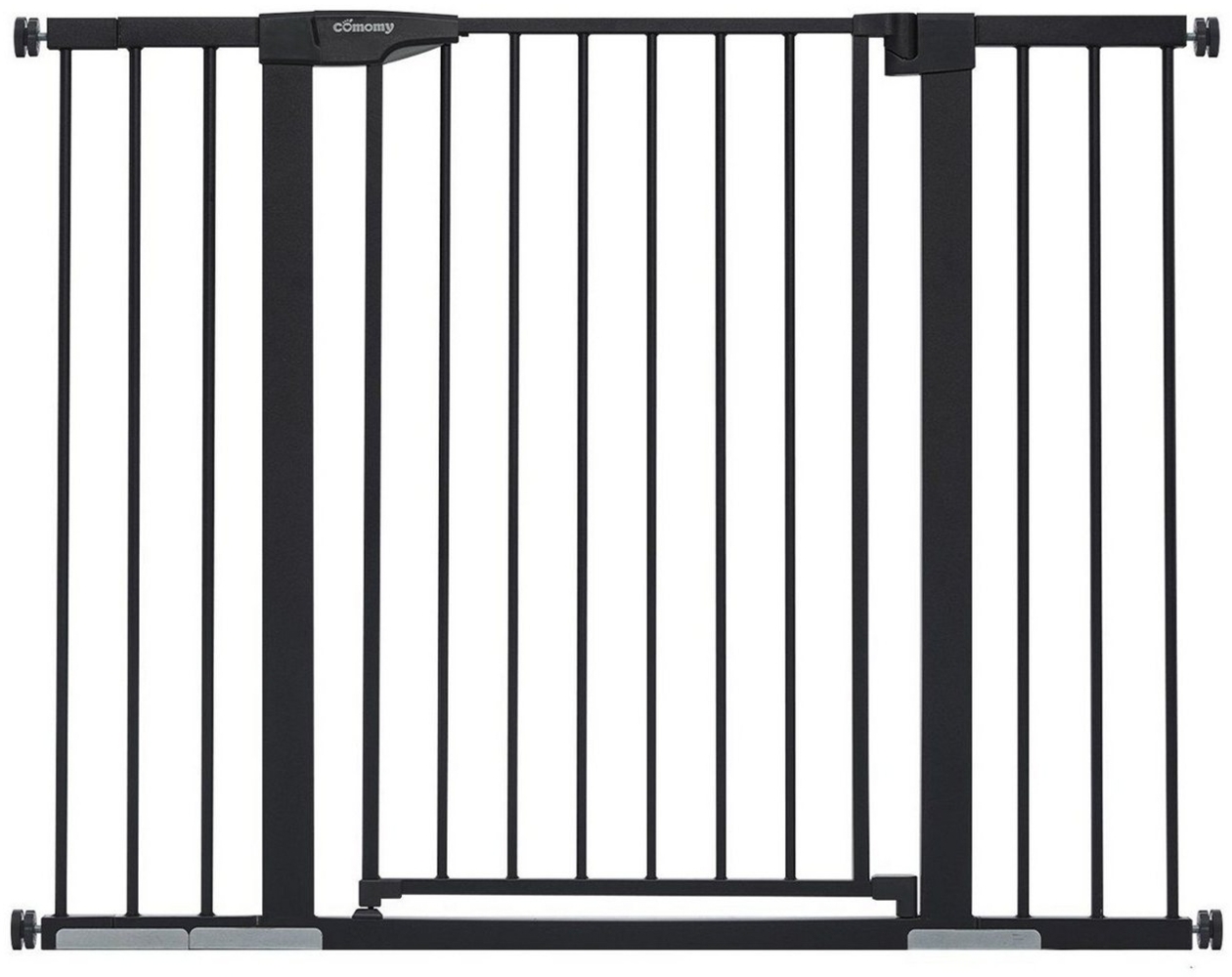 Comomy Türschutzgitter, Babygitter Schutzgitter einstellbar 75~124cm Bild 1