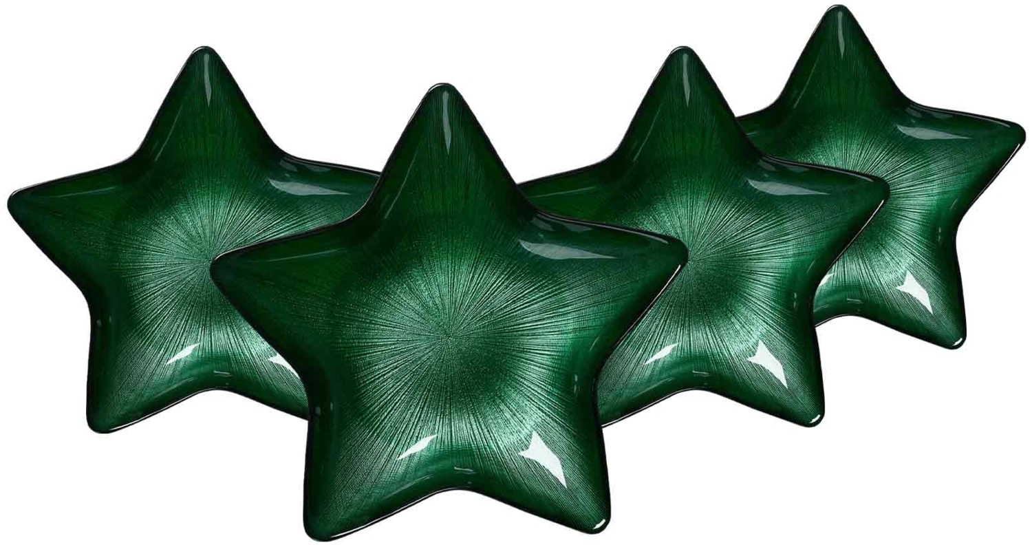 Ritzenhoff & Breker Starlight Teller ø 29 cm 4er Set - Grün Bild 1