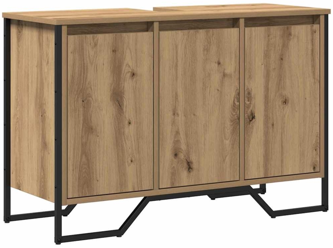 vidaXL Waschbeckenunterschrank Sonstiges Artisan-Eiche 91 x 35 x 60 cm 869181 Bild 1