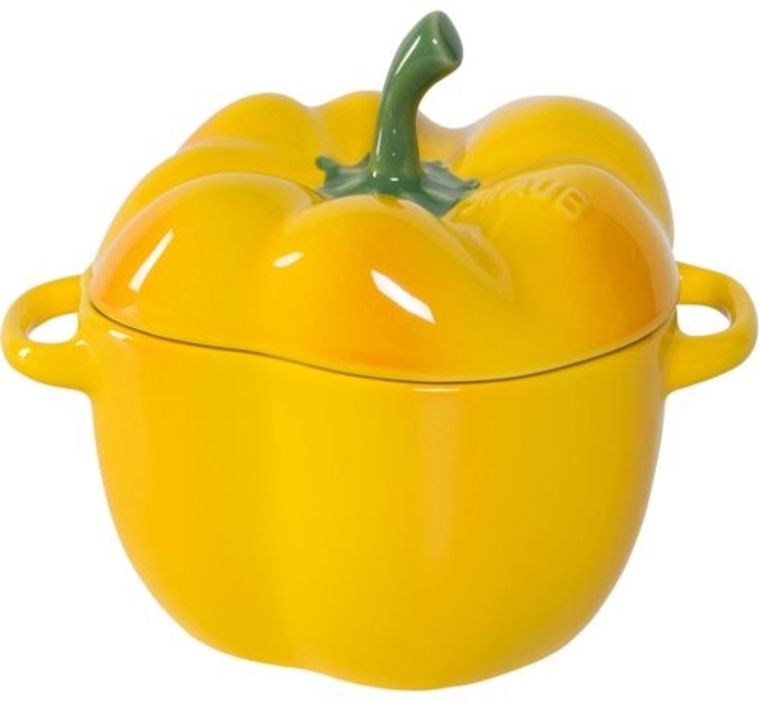 Staub La Cocotte Paprika 450 ml gelb, Keramik Bild 1