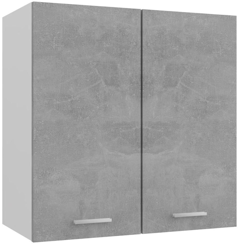 vidaXL Hängeschrank Betongrau 60x31x60 cm Holzwerkstoff 801272 Bild 1