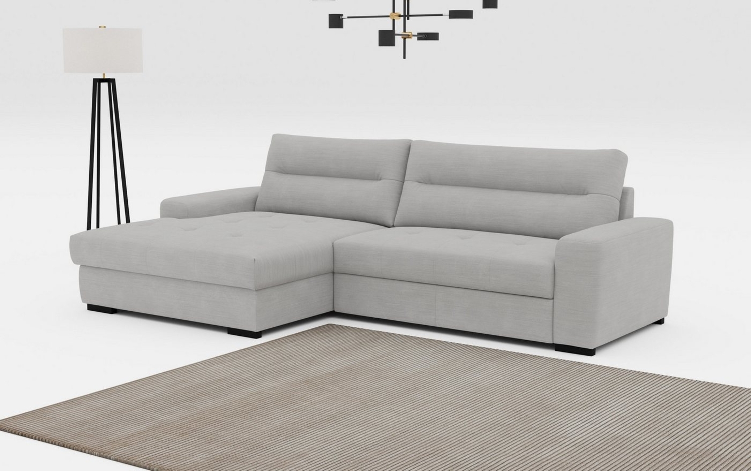 COTTA Ecksofa Cappa L-Form, wahlweise mit Bettfunktion & Bettkasten Bild 1