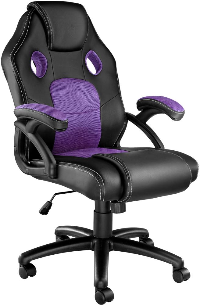 tectake Gaming-Stuhl Bürostuhl (1er Set, 1 St), ergonomische Form Bild 1