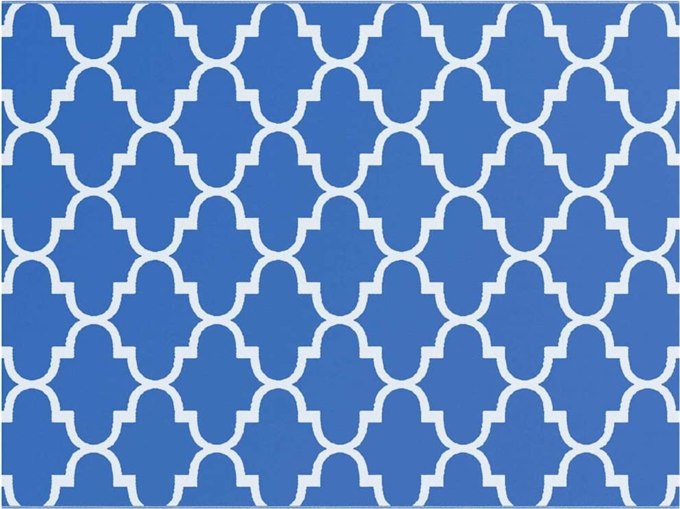 vidaXL Outdoor Teppich ARAKIL Blau 300 x 400 cm PP 42003560 Bild 1