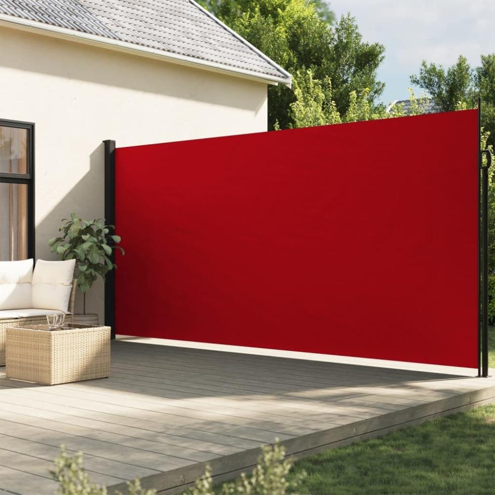 vidaXL Seitenmarkise Ausziehbar Rot 200x300 cm 4004357 Bild 1