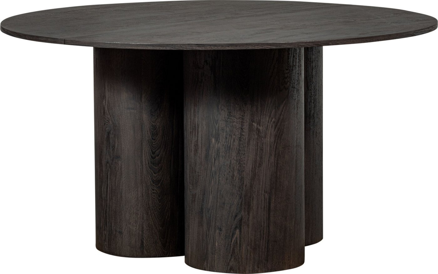WOOOD Esstisch Oona, runde Form, deutlich sichtbarer Holzmaserung, H 75 cm x Ø 140 cm Bild 1