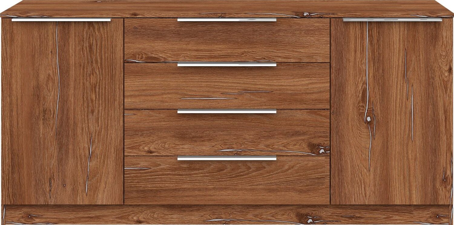 borchardt Möbel Kommode Oliva, Breite 166 cm, mit 4 Schubkästen Bild 1