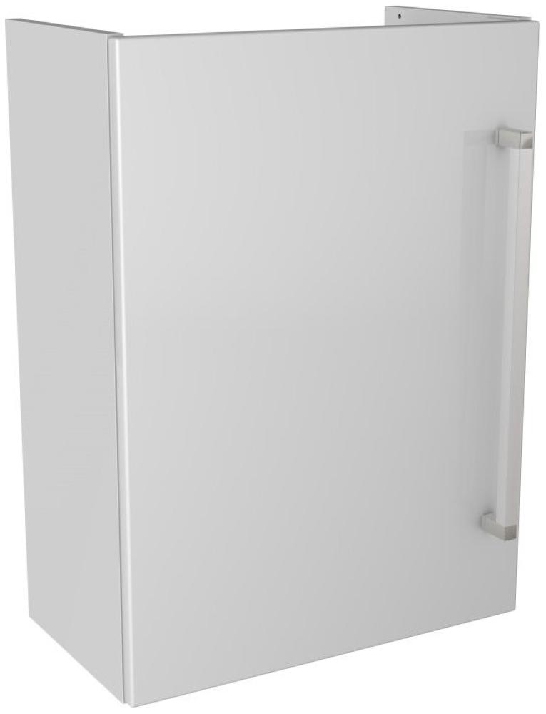 Lanzet K3 Gäste WC Waschtischunterschrank 44 cm, links, Weiß Bild 1