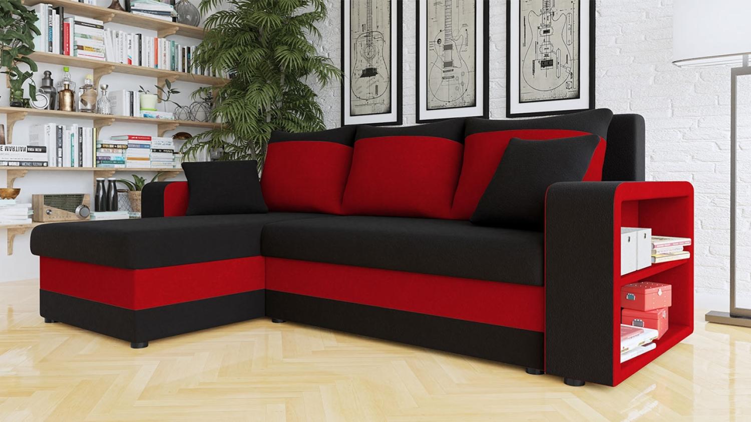 Ecksofa Fano, Farbe: Alova 04 + Alova 46 Bild 1