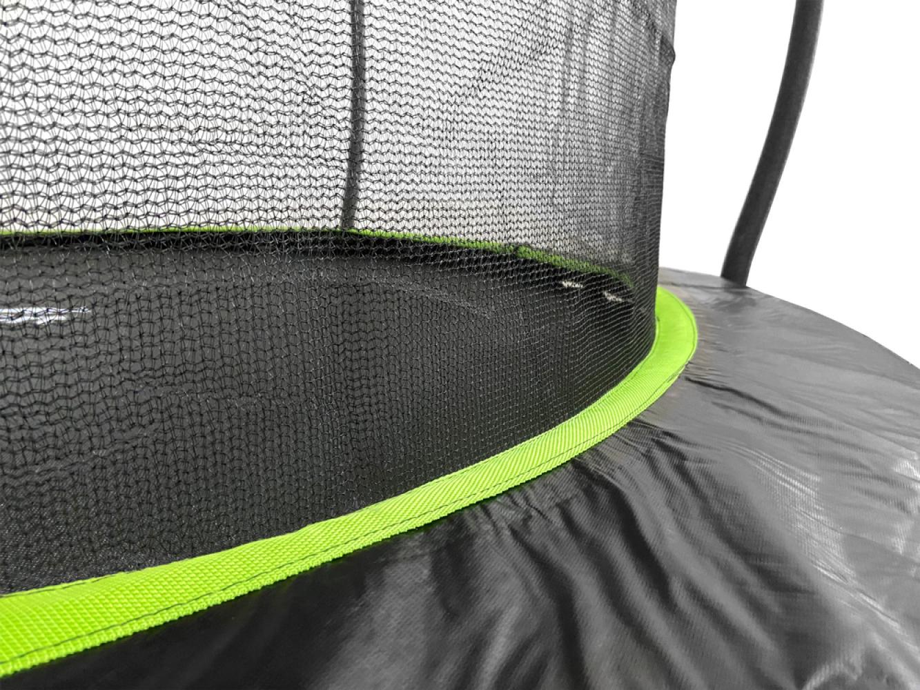 Trampolin Lean Sport 183 cm schwarz grün Bild 1