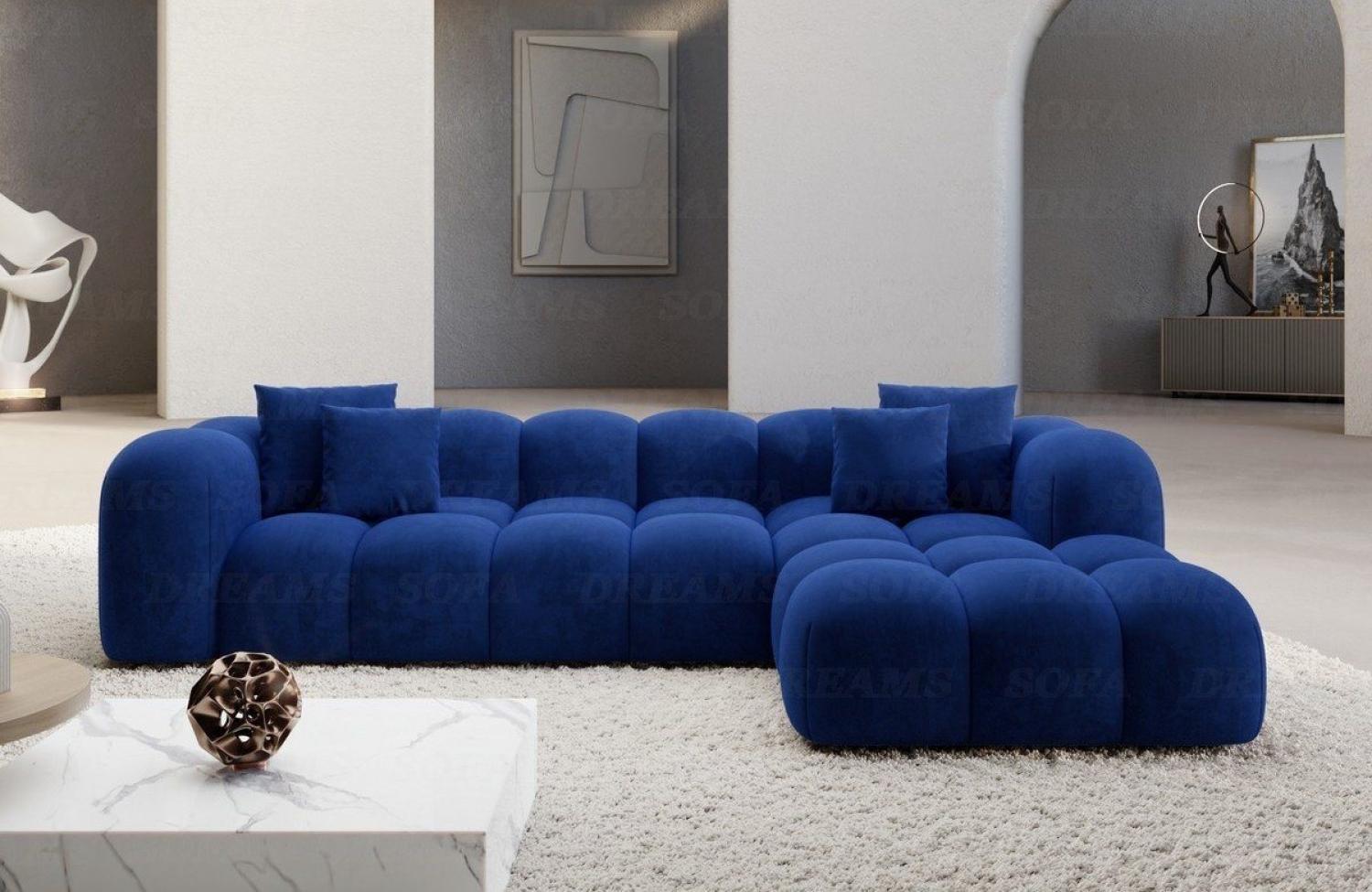 Sofa Dreams Ecksofa Stoffsofa Eckcouch Polster Eck Sofa Formentera L Form kurz Stoff, Loungesofa Bild 1