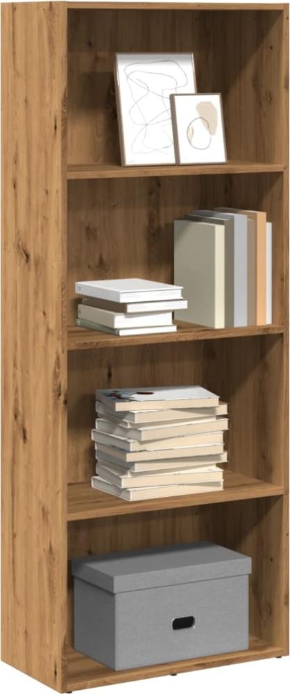 vidaXL Bücherregal Artisan-Eiche 60x30x152 cm Holzwerkstoff 857916 Bild 1