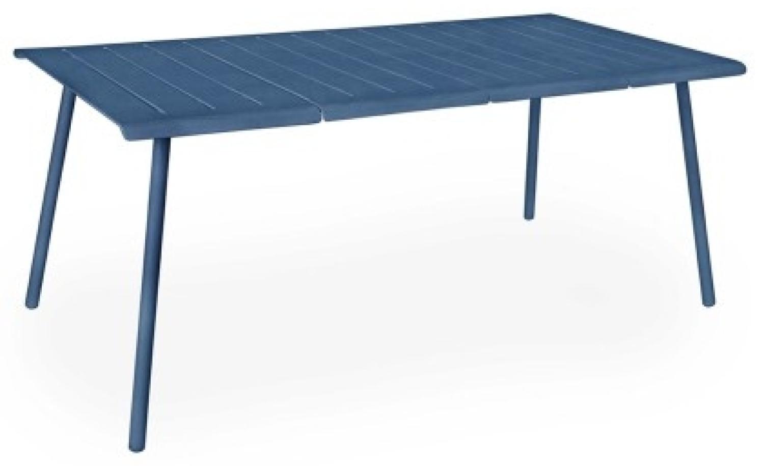 Vapio Outdoortisch Aluminium 180x90x74 cm Rauchblau Bild 1