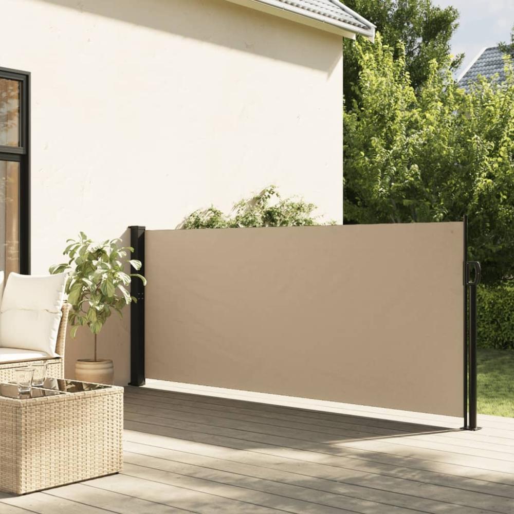 vidaXL Seitenmarkise Ausziehbar Beige 140x600 cm 4004510 Bild 1