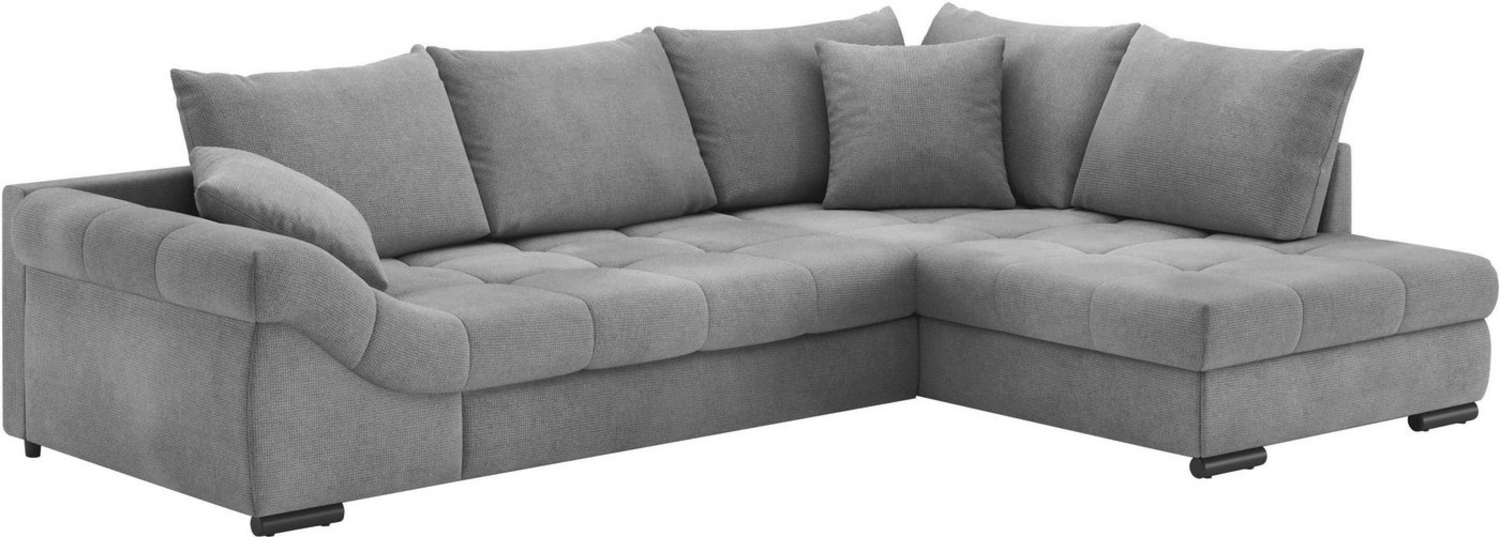Mr. Couch Ecksofa Allegro, L-Form, mit Hochschläfer-Bettauszug, wahlweise mit Kaltschaum Bild 1