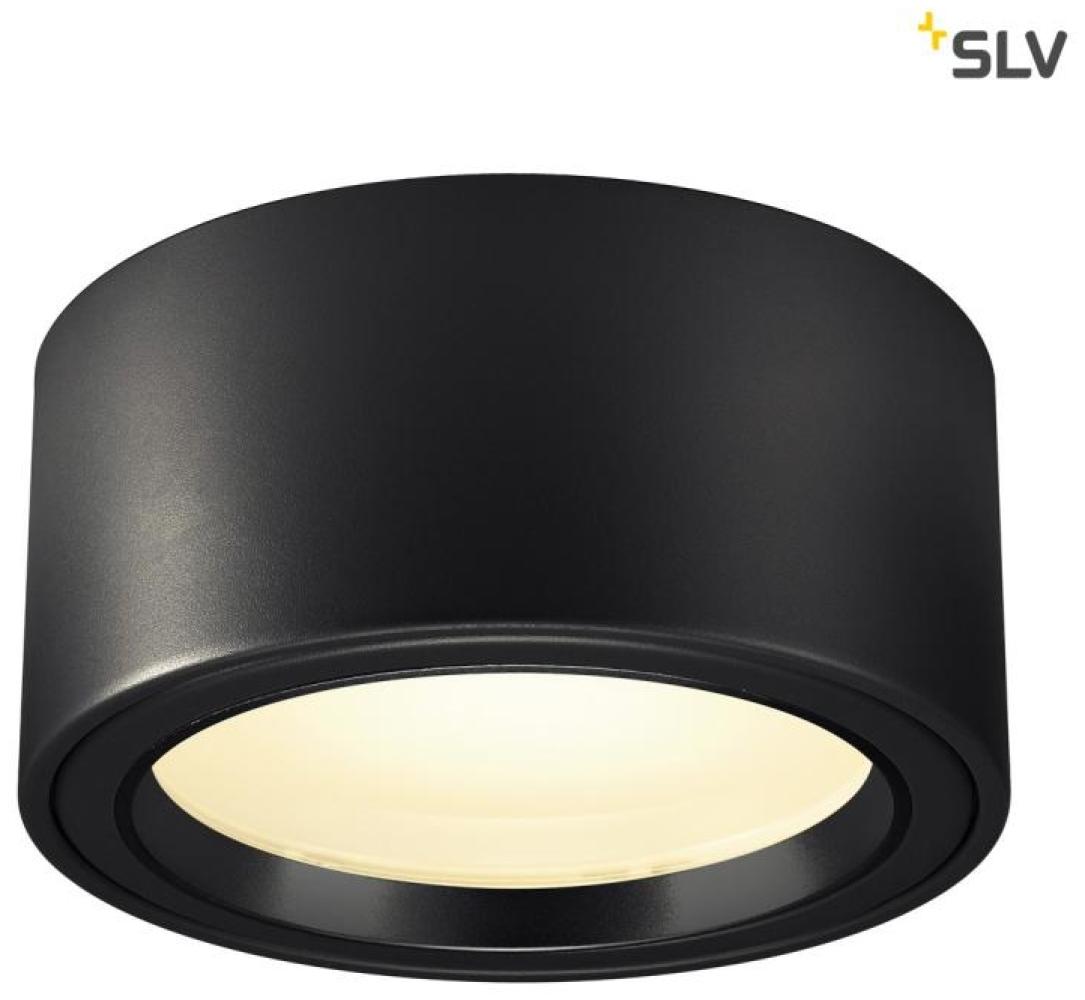 SLV No. 1001939 FERA 25 CL LED Deckenaufbauleuchte schwarz 3000K 100° Bild 1