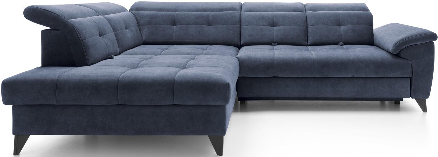 ELTAP 'Inferne' Ecksofa, Dunkelblau, 107 x 210 x 297 cm Bild 1